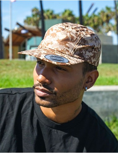 FLE-7005MC-Digital Camo Jockey Cap